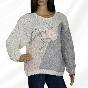 2/$50 Palm Springs Yacht Club Sweater Womens Size L